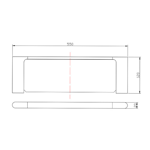 AU Glass Shelf