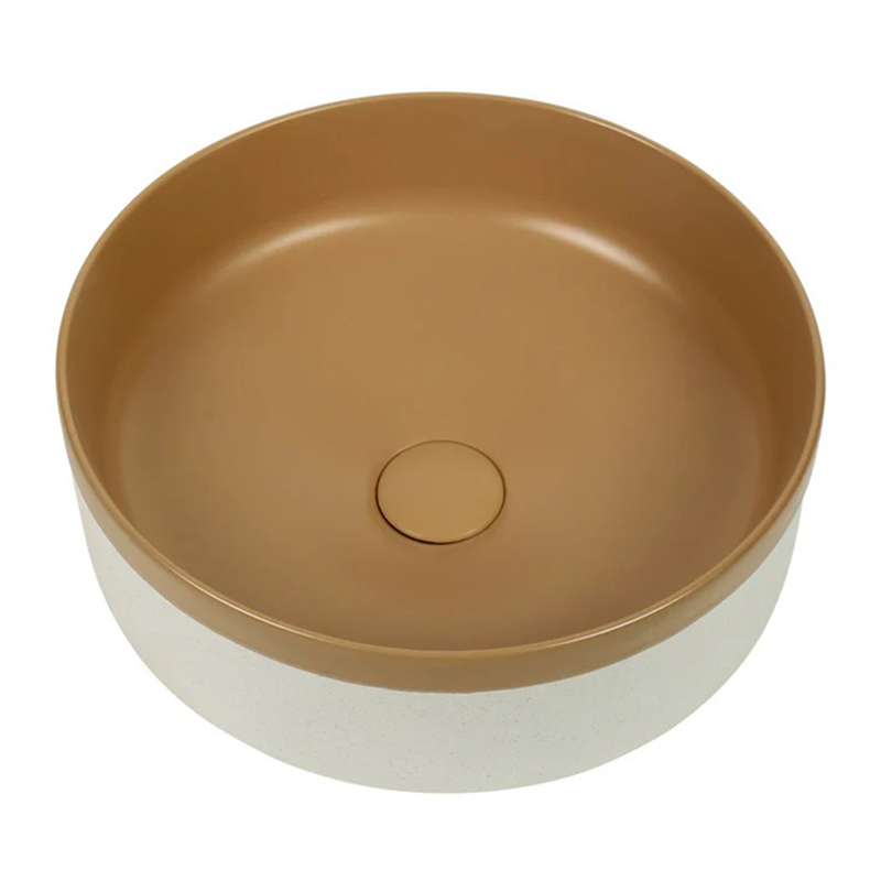 Color lus 375mm Round Ceramic Above Counter Basin