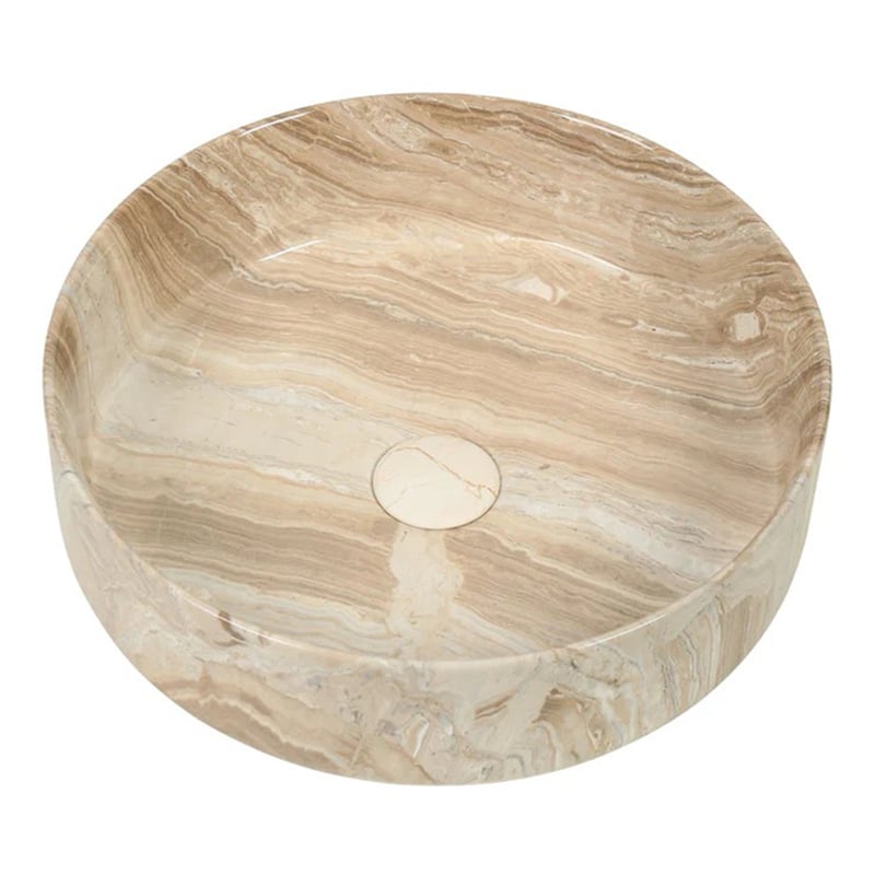 Marvane 400mm Round Ceramic Above Counter Basin