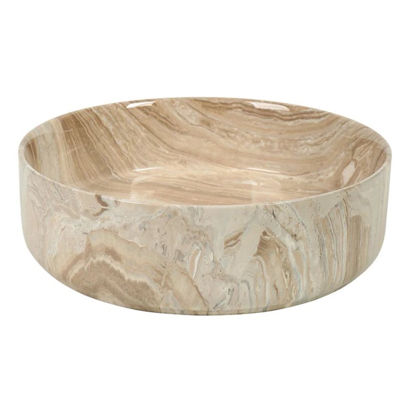 Marvane 400mm Round Ceramic Above Counter Basin