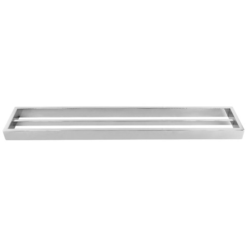 Double Cavallo Stainless Steel Towel Rail