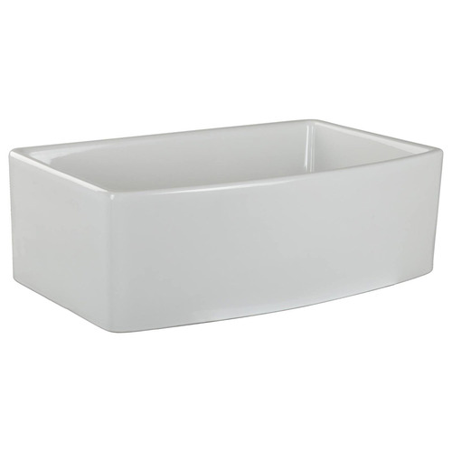 Barden Bow Front Fireclay Single Kitchen Sink