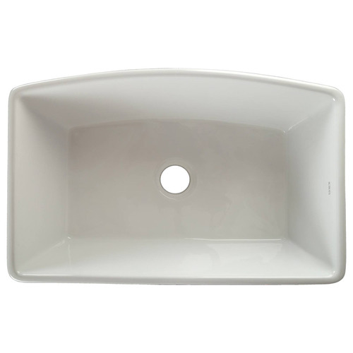 Barden Bow Front Fireclay Single Kitchen Sink