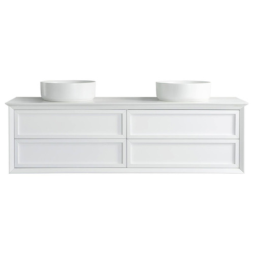 Penley 4 Drawer Wall Mounted Quartz Stone Vanity