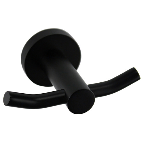 Round Double Brass Robe Hook