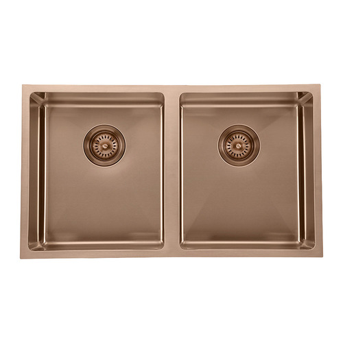 Brass Double Kitchen Sink