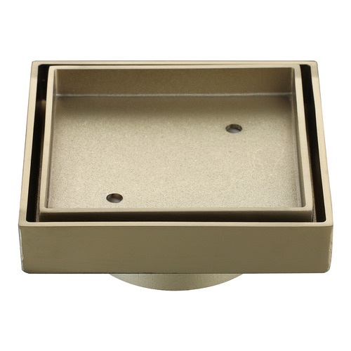 7.5cm Square Brass Tile Insert