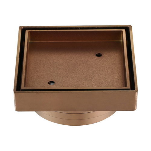 9.5 Square Brass Tile Insert
