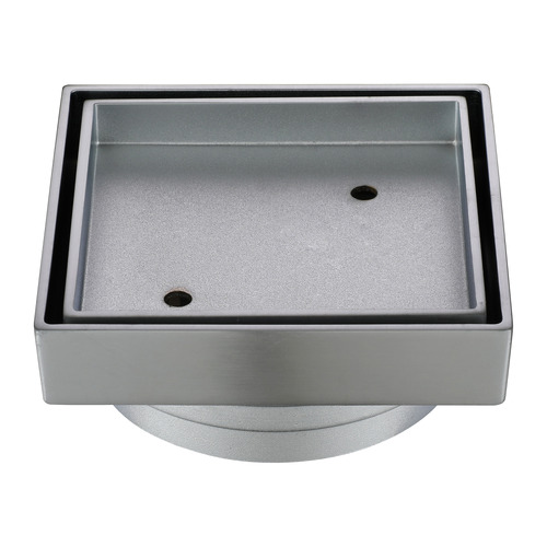 11.5cm Square Brass Tile Insert