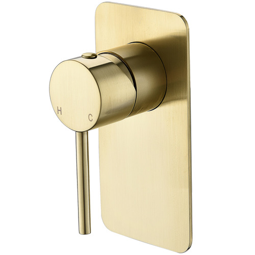 TiagoTapware Xavier Stainless Steel Shower/Bath Wall Mixer Temple