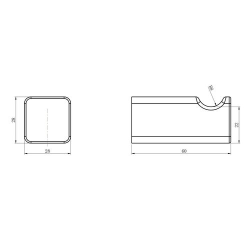 Vattern Single Robe Hook