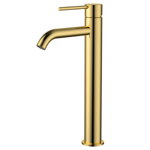 Dellen High Rise Curved Basin Mixer