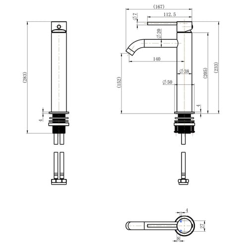 Avalon-Mini-Mid-Rise-Curved-Basin-Mixer