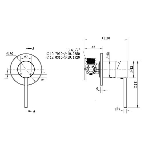 Avalon-Mini-Brass-Shower-Mixer-with-80mm-Backplate