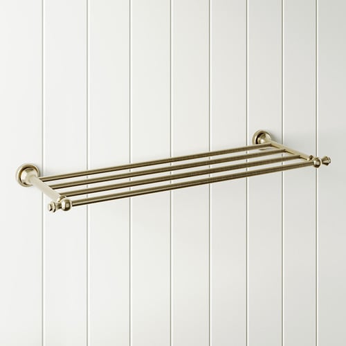 Clementine Bathroom Shelf/Towel Rack