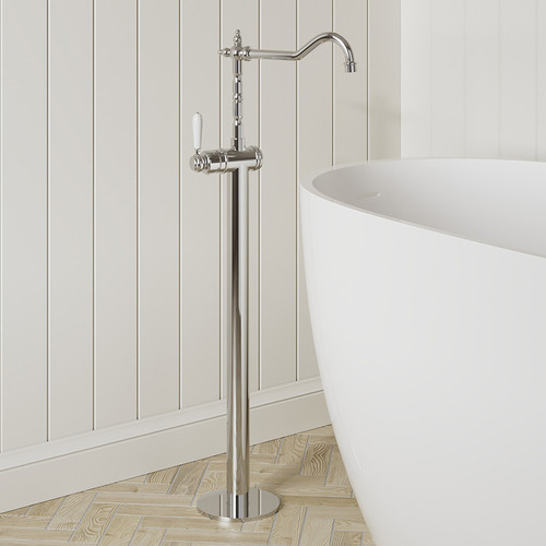 Clementine Floor Mounted Bath Mixer