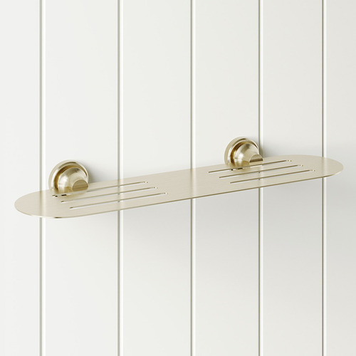 Clementine Brass Bathroom Shelf
