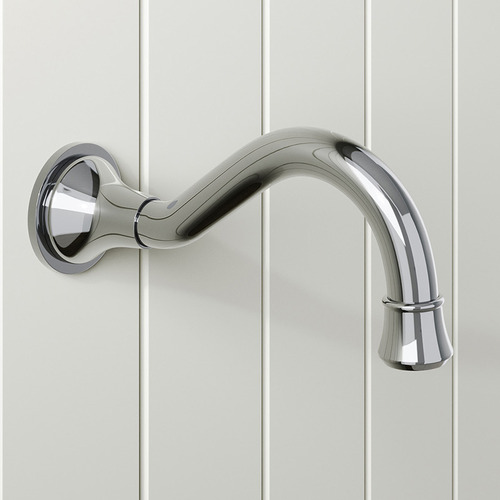 Clementine 200mm Brass Basin Wall Spout