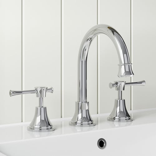Constance 3 Piece Round Basin Tap Set
