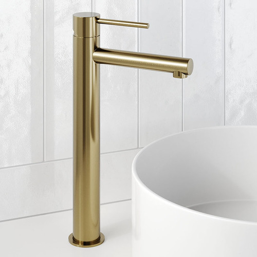 Avalon Mini Brass High Rise Basin Mixer