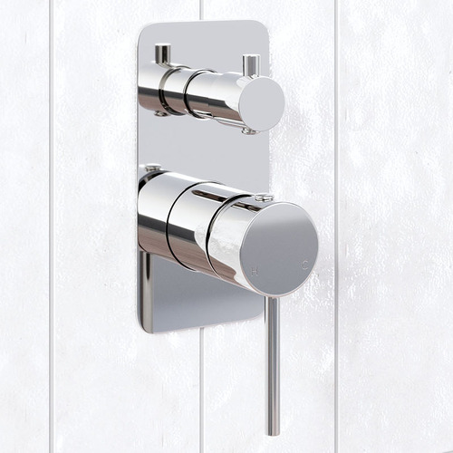 Xavier Stainless Steel Shower/Bath Mixer with Diverter