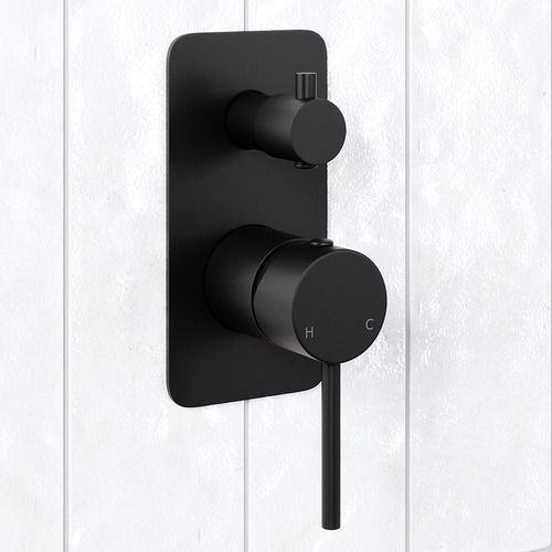 Xavier Stainless Steel Shower/Bath Mixer with Diverter