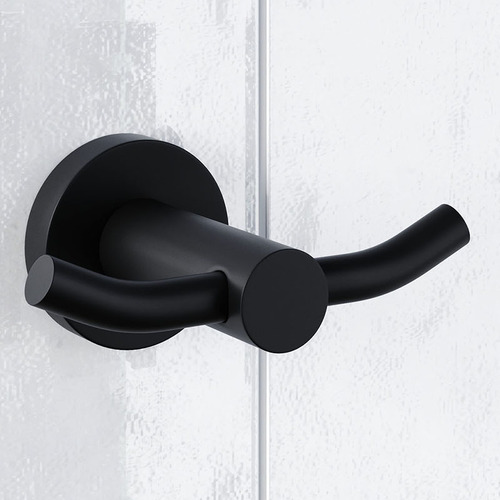 Rumi Round Brass Double Robe Hook