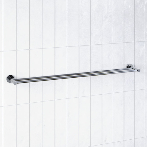 Rumi Brass Double Towel Rail