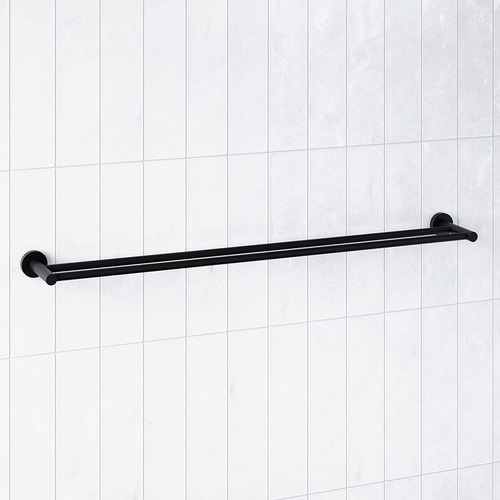 Rumi Brass Double Towel Rail