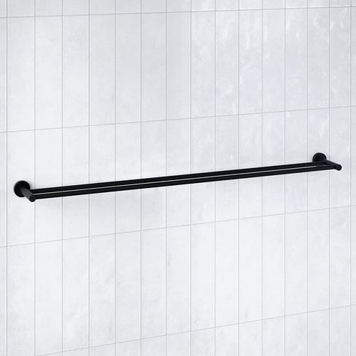 Rumi Brass Double Towel Rail