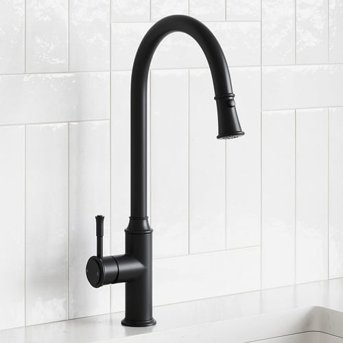 Rounded Montpellier Kitchen Mixer Tap