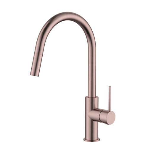 Avalon Mini Pull-Out Gooseneck Kitchen Mixer
