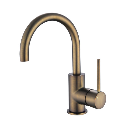 Avalon Mini 180mm Brass Basin Mixer