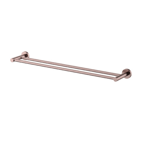 Rumi Brass Double Towel Rail