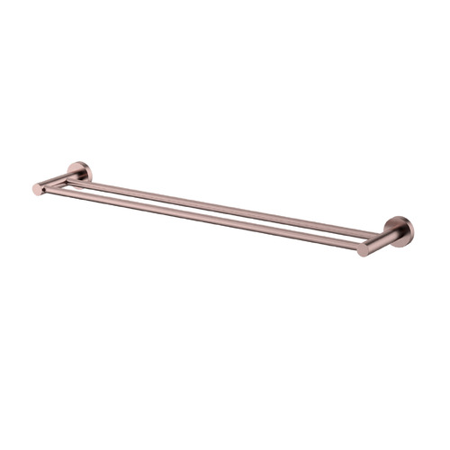 Rumi Brass Double Towel Rail
