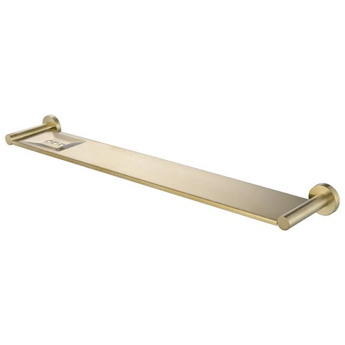 Rumi Brass Bathroom Shelf