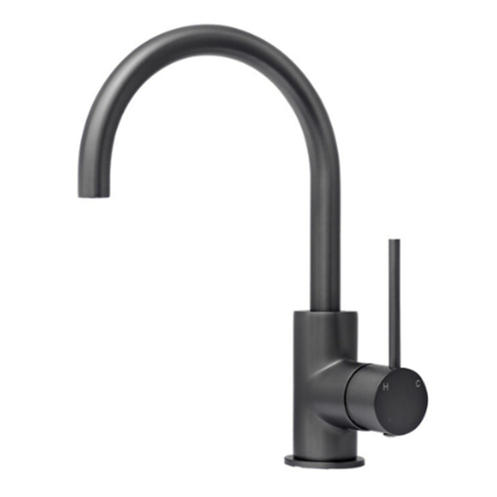 Avalon Mini 180mm Brass Basin Mixer