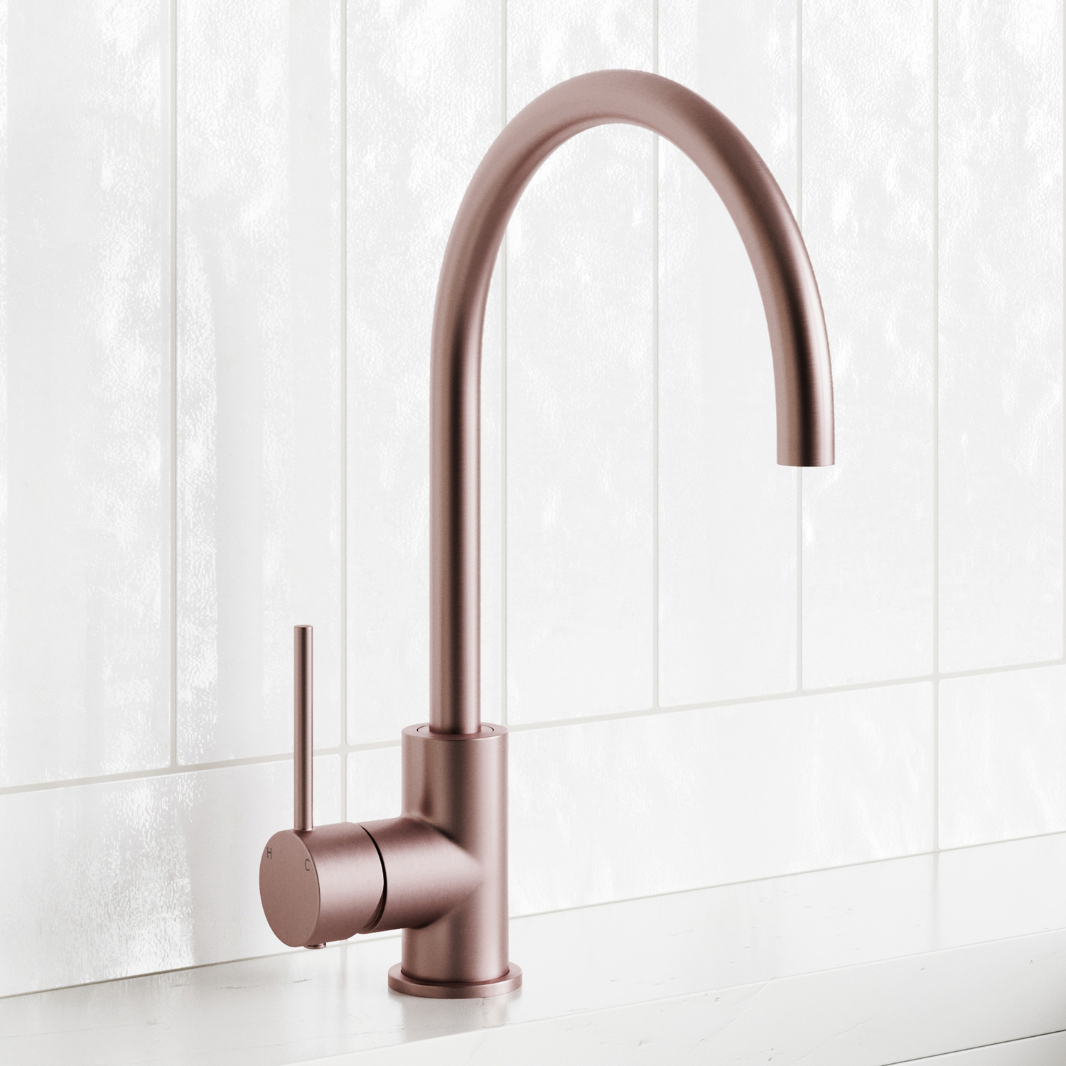 Avalon Mini Gooseneck Kitchen Mixer