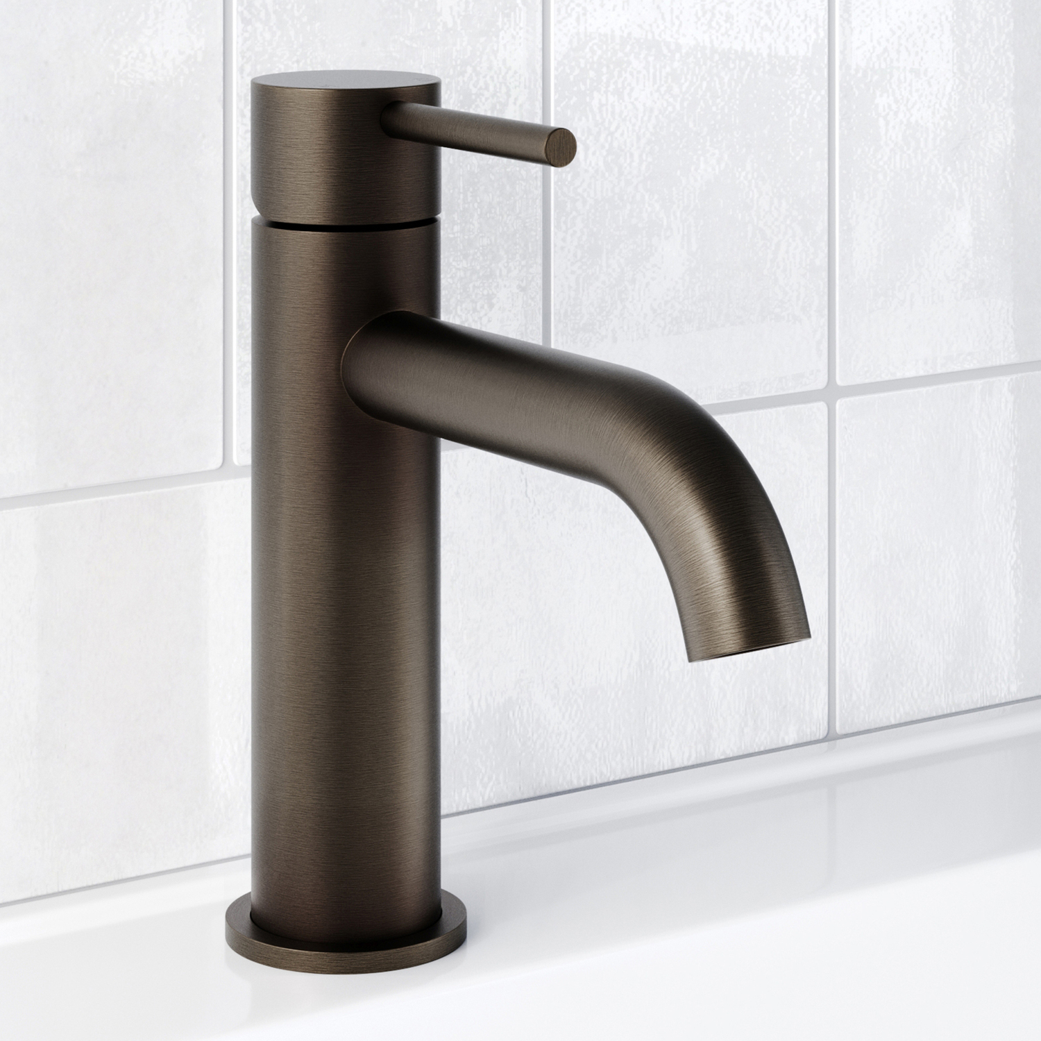 Avalon Mini Curved Basin Mixer