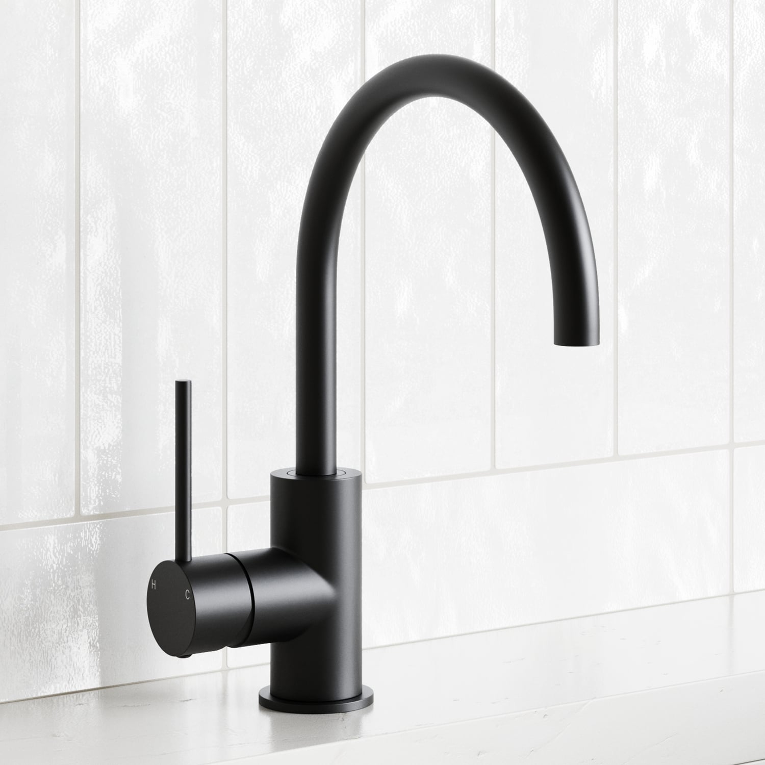 Avalon Mini 180mm Brass Basin Mixer