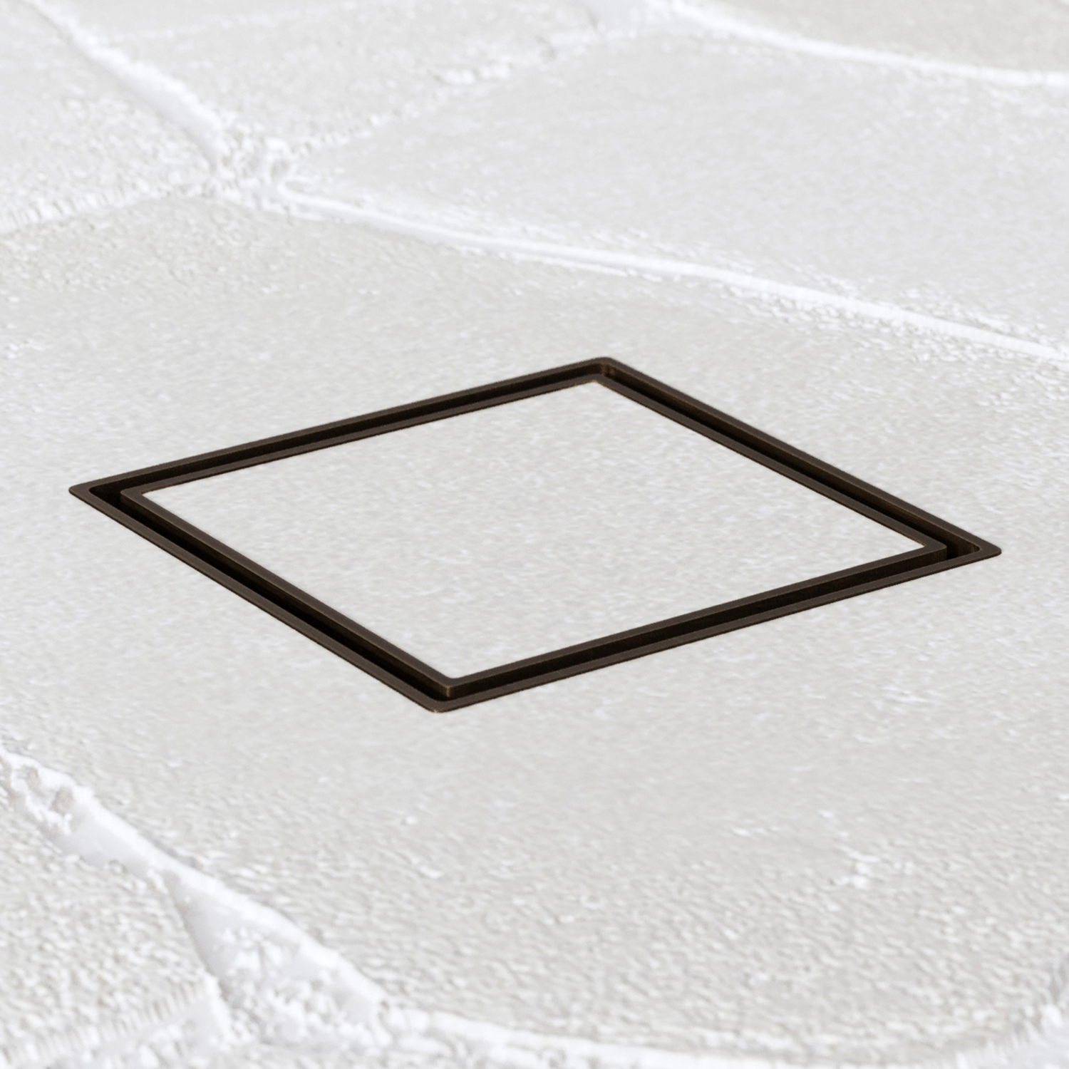 Lyle 115mm Brass Tile Insert Floor Waste 95mm Outlet