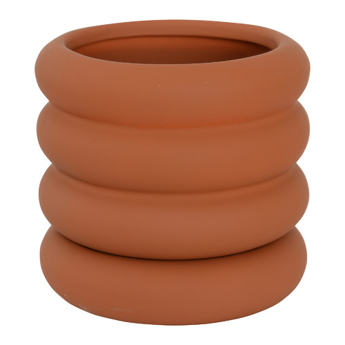 Bodhi Ceramic Planter Pot with Saucer