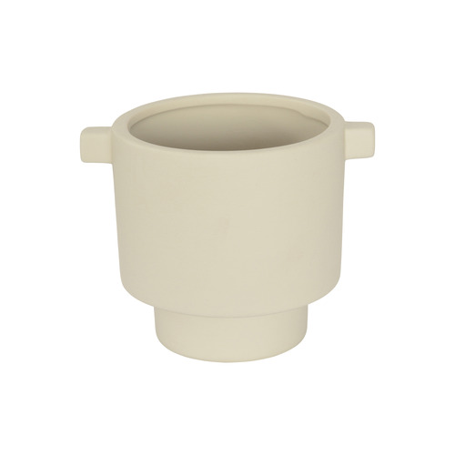 Grey Bonnie Terracotta Planter Pot