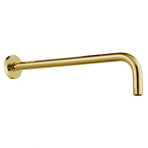 35.5cm Rounded Stainless Steel Wall Mounted Shower Arm
