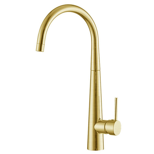 City Life Inox Round Boutique Kitchen Mixer Tap