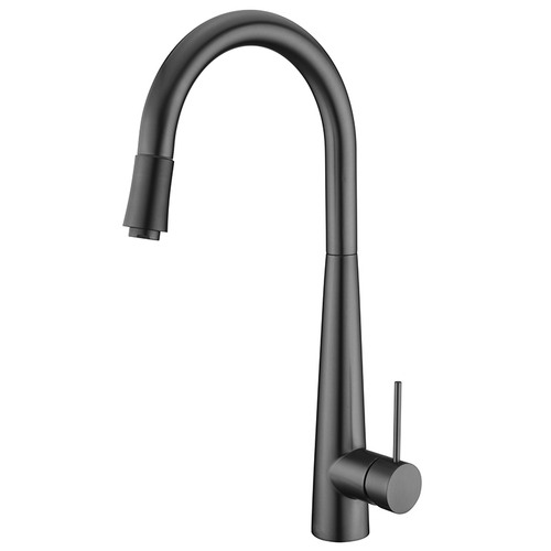 Stainless Steel City Life Inox Pull-Out Kitchen Mixer Tap