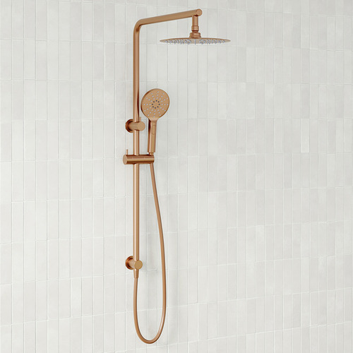 City Life Inox Twin Shower with Multi Function Hand Shower