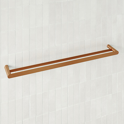 City Life Inox Stainless Steel Double Towel Rail