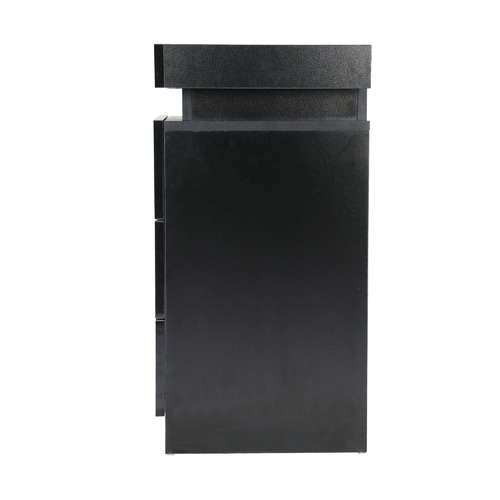 Murray 3 Drawer Bedside Table with LED Light