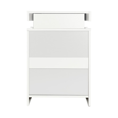 Murray 3 Drawer Bedside Table with LED Light